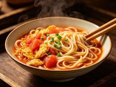 番茄鸡蛋拌面：10分钟搞定的家常美味
