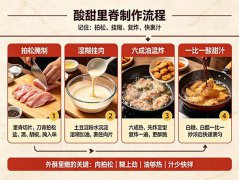 学做锅包肉：外酥里嫩，酸甜适口
