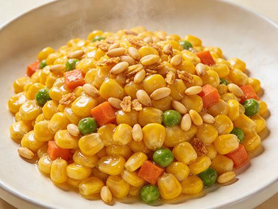 老少皆宜的家常菜松仁玉米怎么做?