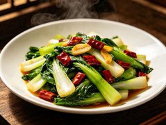 辣炒菜心：3分钟搞定的下饭快手菜